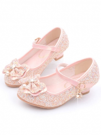 Flower Παπούτσια Για Κορίτσια Glitter Mary Jane Flats