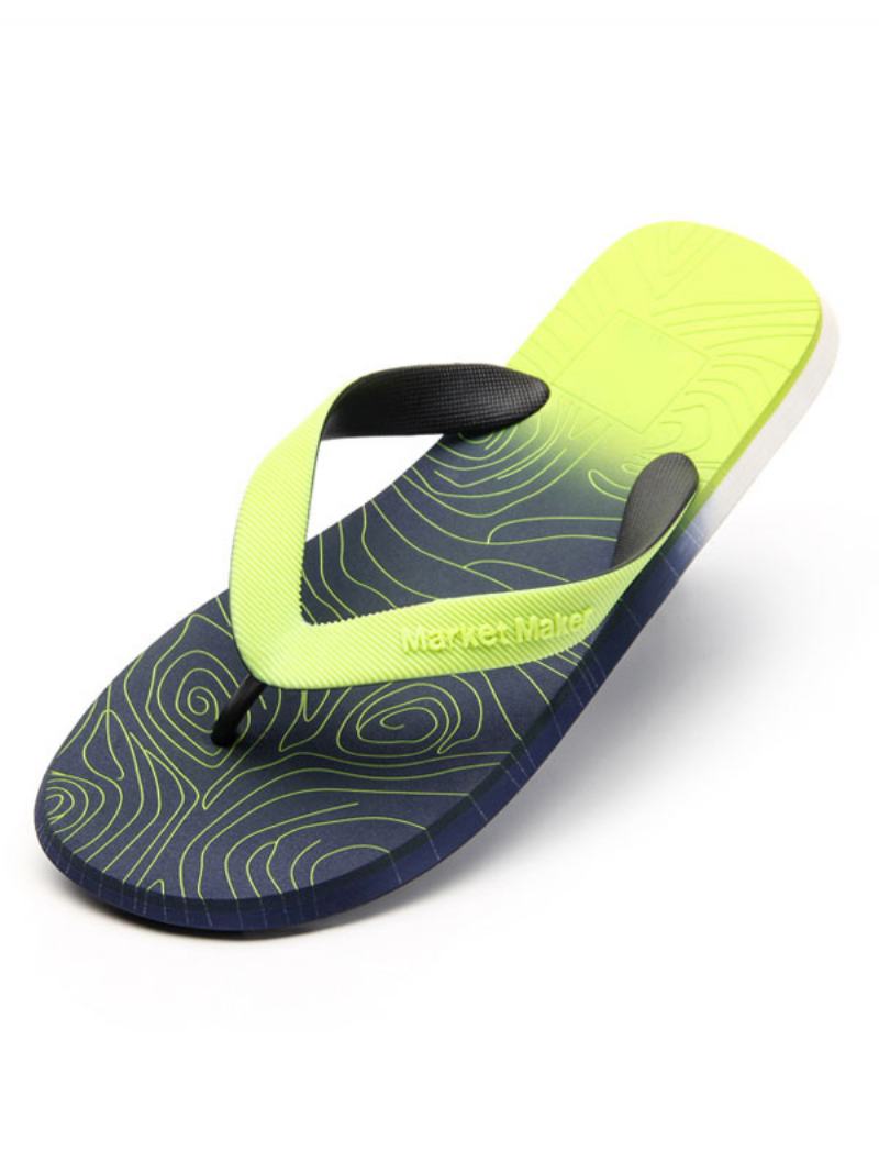 Ανδρικά Σανδάλια Slip-on Pvc Άνω Σόλα Eva - Πράσινο
