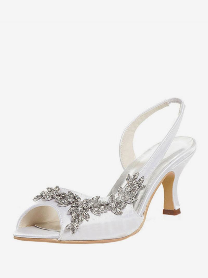 Γυναικεία Στρας Slingback Αντλίες Γάμου