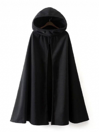 Γυναικείο Παλτό Cape Hoodie Jacket Poncho