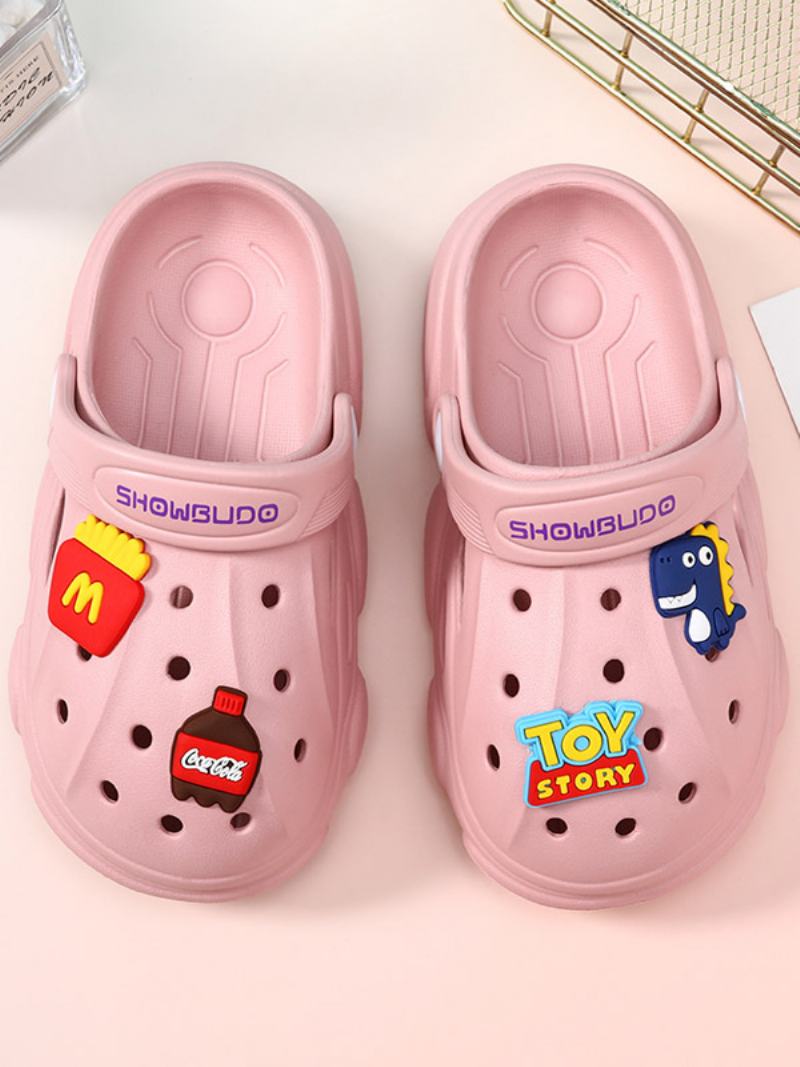 Παπούτσια Για Αγόρια Smart Animal Print Pu Δέρμα - Ροζ